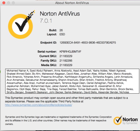 norton antivirus mac 2009